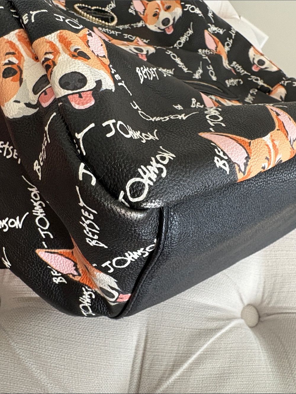 BETSEY JOHNSON Corgi backpack - Picture 12 of 15